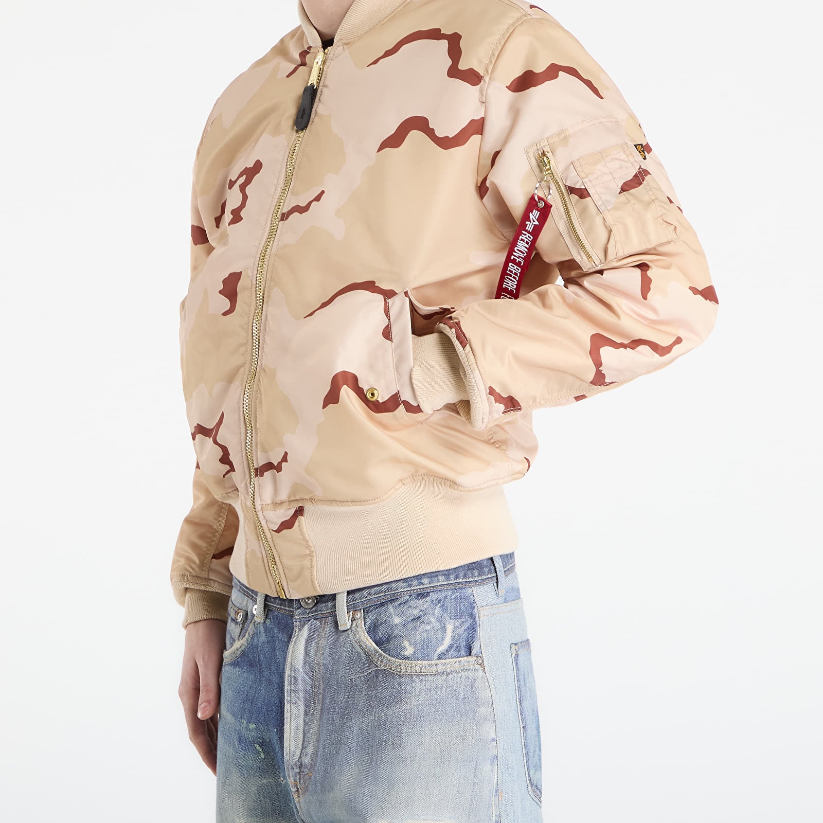 Bomber Jackets Alpha Industries MA-1 Camo Heritage Desert Camo