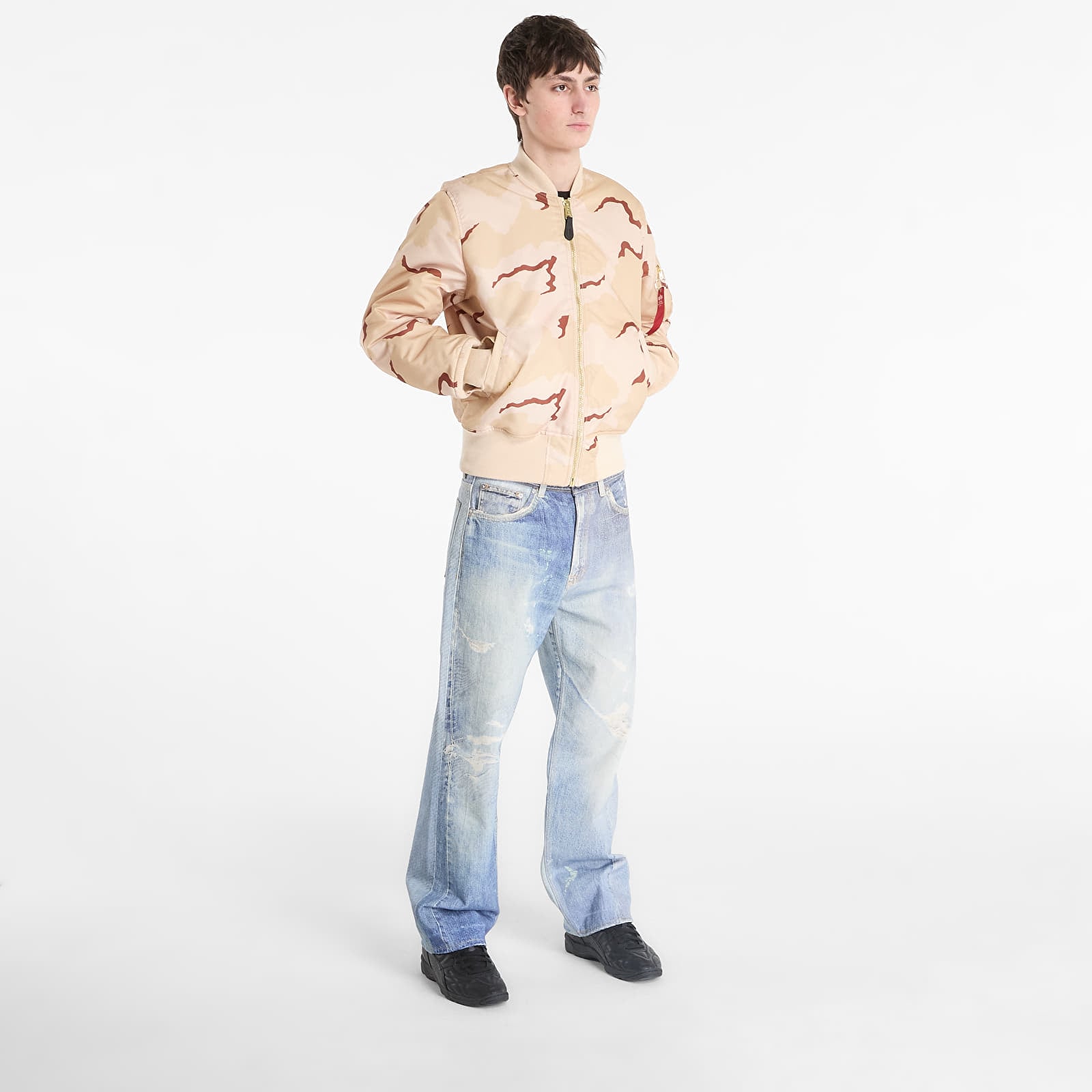 Bomber Jackets Alpha Industries MA-1 Camo Heritage Desert Camo