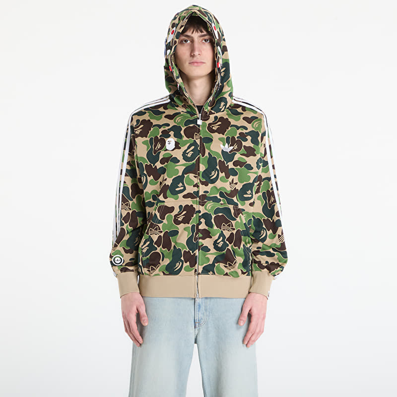 新品 Lサイズ SHARK HOODIE  & BAPE GREEN adidas Shark Track Hoodie Bape Jacket Crew Green | Footshop