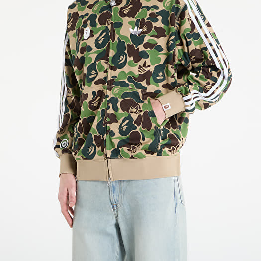 Hanorace pentru bărbați adidas x BAPE Shark Track Hoodie Jacket