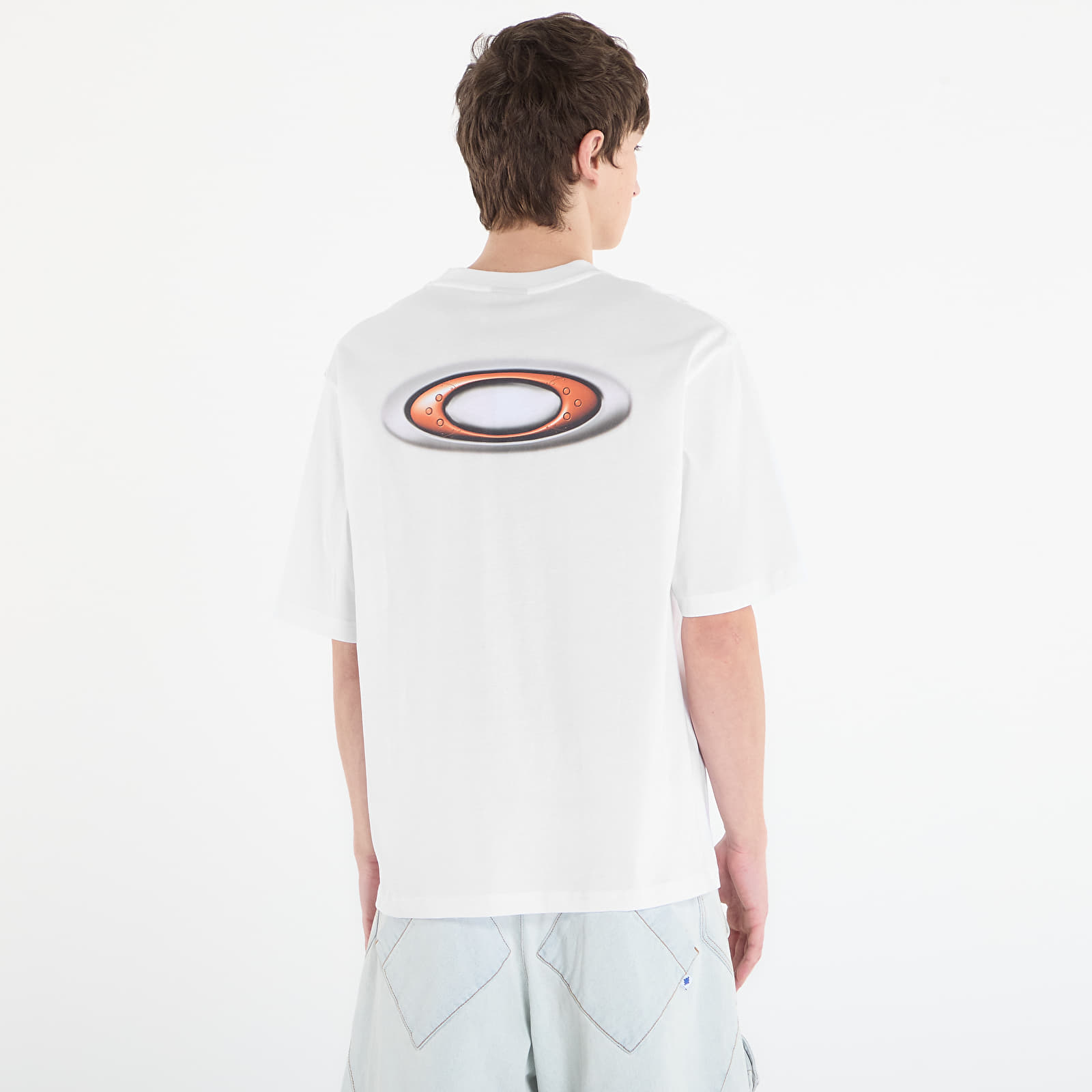 T-Shirts Oakley Heritage F&B Ellipse Ss Tee White