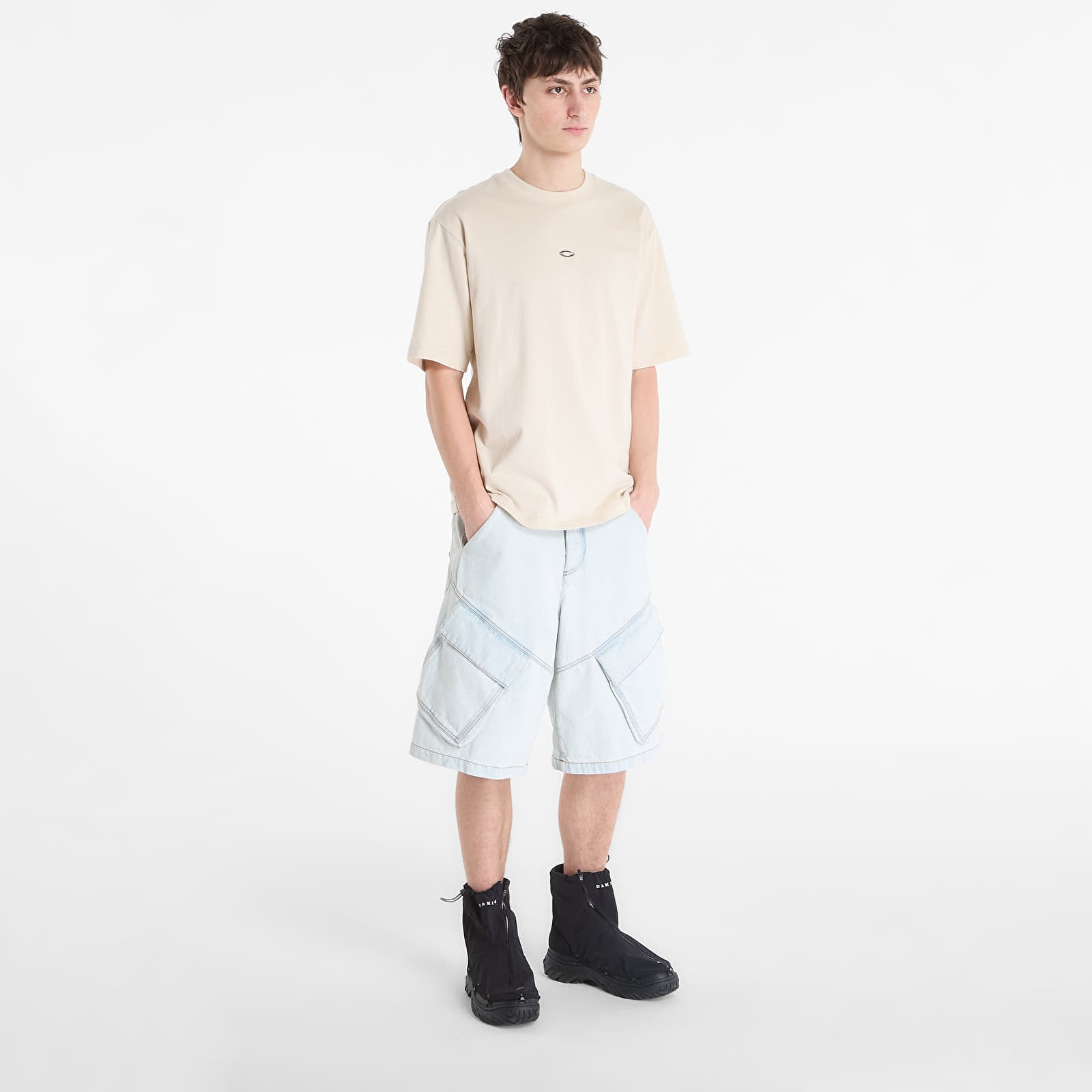 Men's T-shirts Oakley Metal Rise Tee Mist