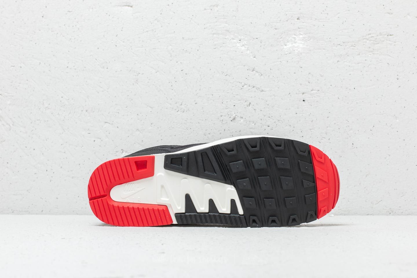 Scarpe uomo Nike Air Span II SE Oil Grey/ Black-University Red