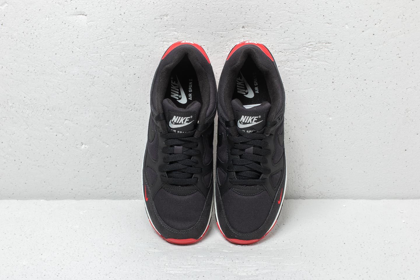 Scarpe uomo Nike Air Span II SE Oil Grey/ Black-University Red