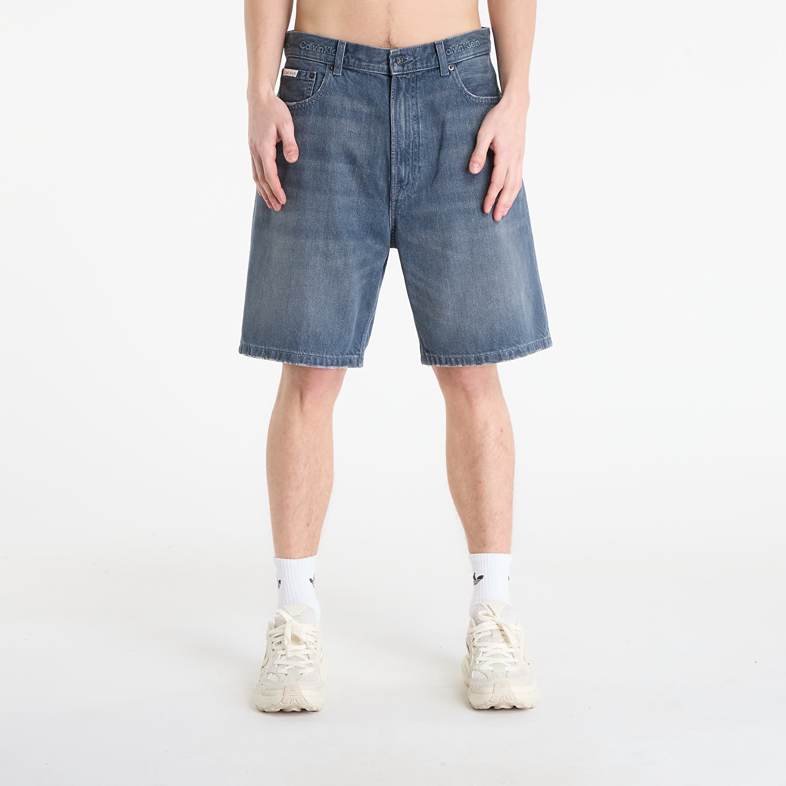 Pantaloni scurți Calvin Klein Jeans 90S Short Blue Ash Shorts Gray 30