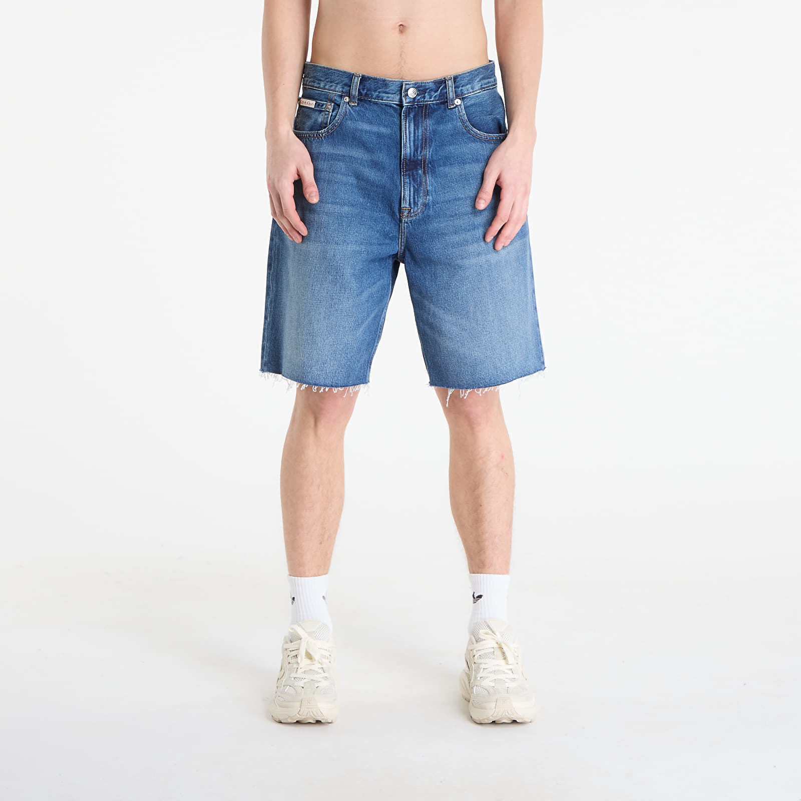 Pantaloni scurți Calvin Klein Jeans 90S Short Greenwood Blue 36