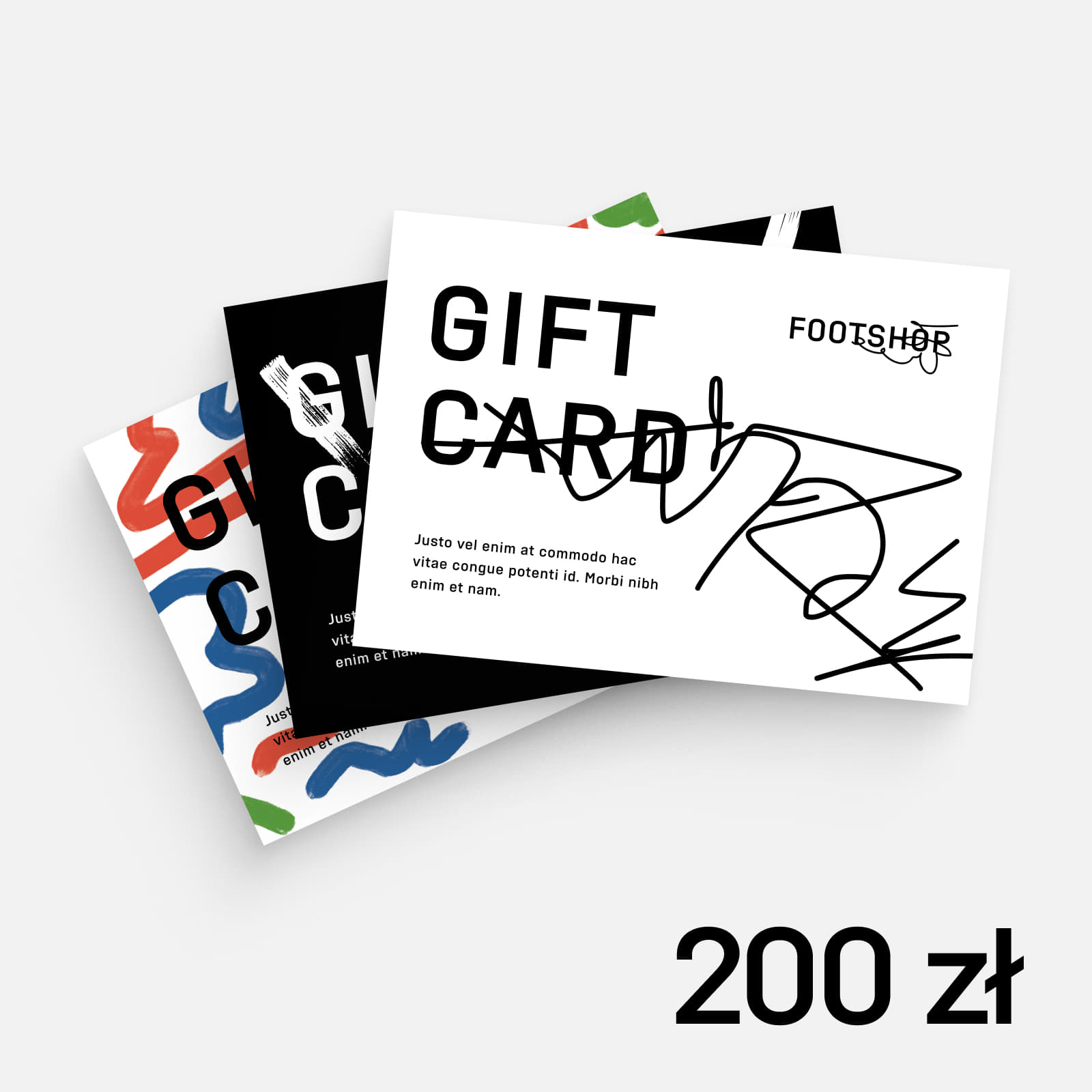 Karty podarunkowe Kupon cyfrowy 200 zł