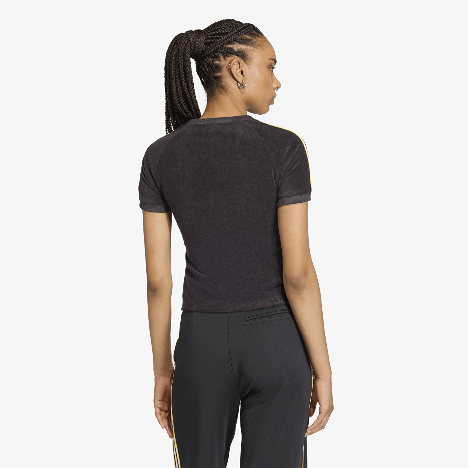 Ženske majice kratkih rukava adidas Tt Cali Tee Black