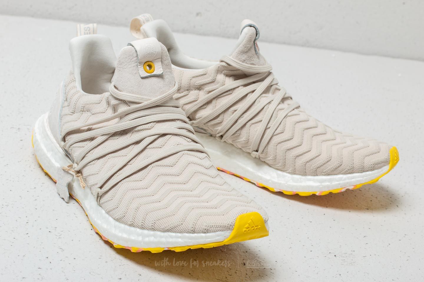 Men's shoes adidas Consortium x A Kind of Guise UltraBOOST Chalk White/ Yellow