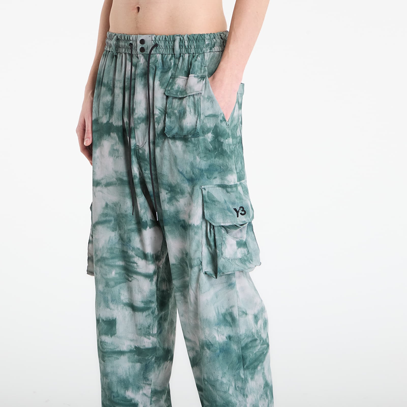 Мъжки панталон Y-3 Ut Aop Straight Tracksuit Bottoms Multicolor