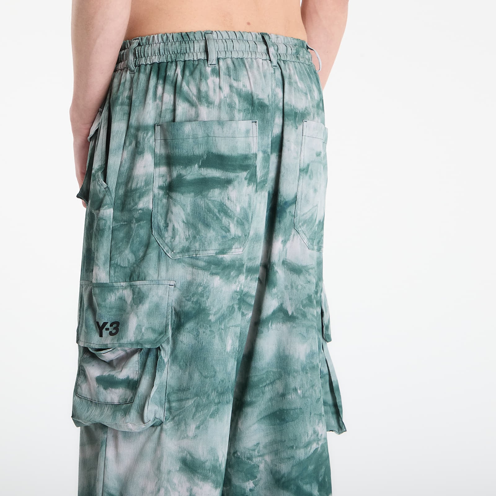 Мъжки панталон Y-3 Ut Aop Straight Tracksuit Bottoms Multicolor