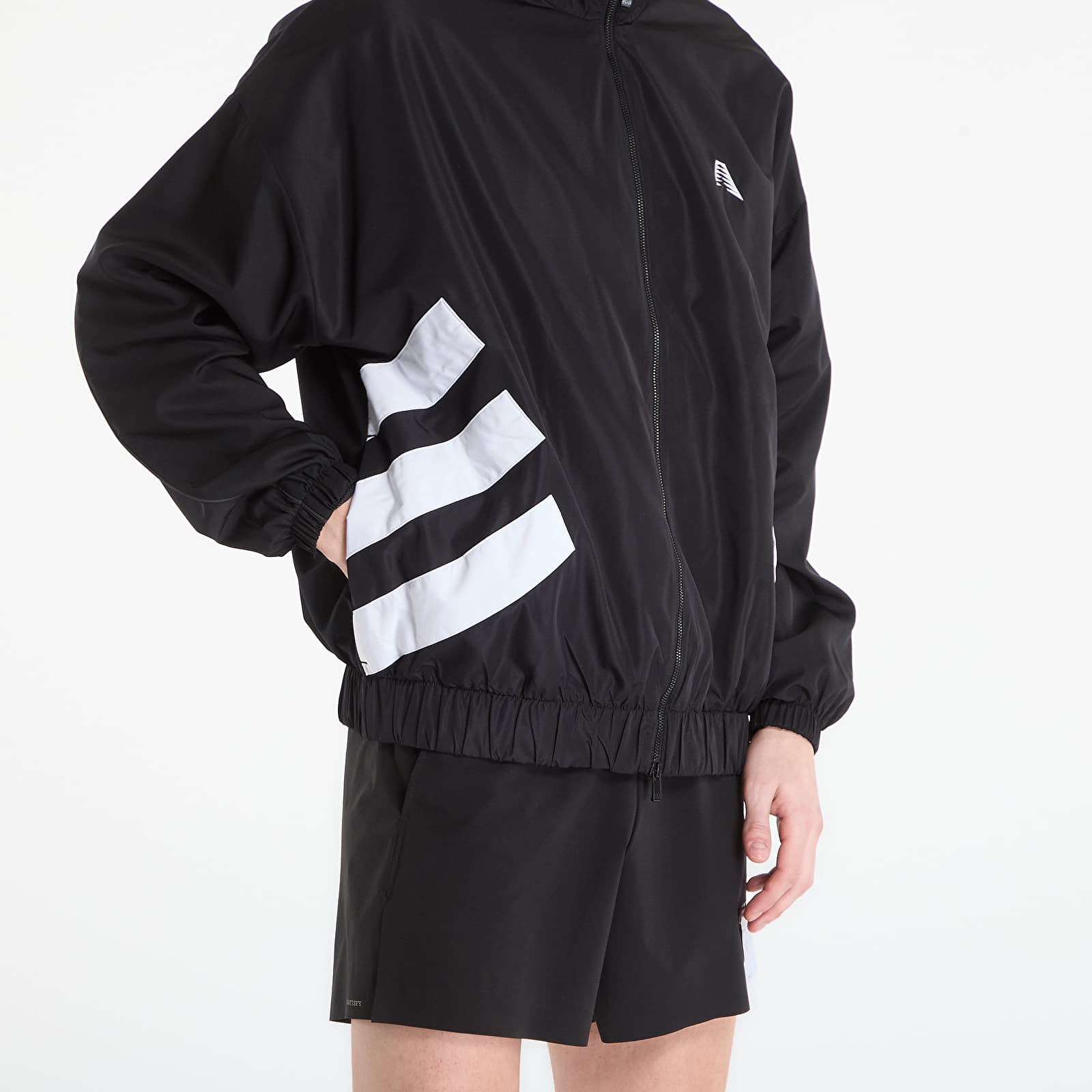 Felpe con cappuccio uomo adidas Anted Track Jacket UNISEX Black