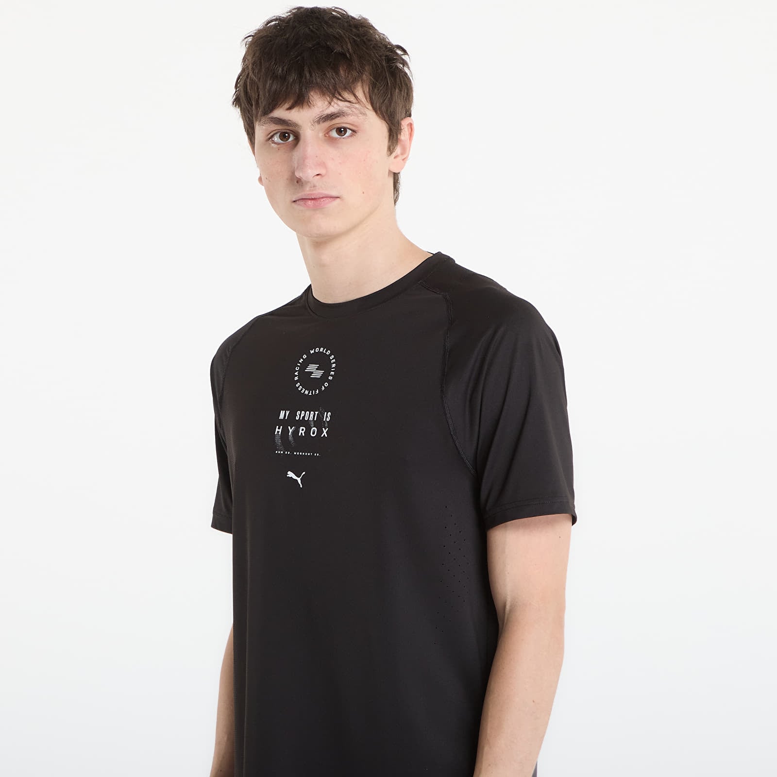 Camisetas Puma M Puma x HYROX Dryelite Tee Puma Black