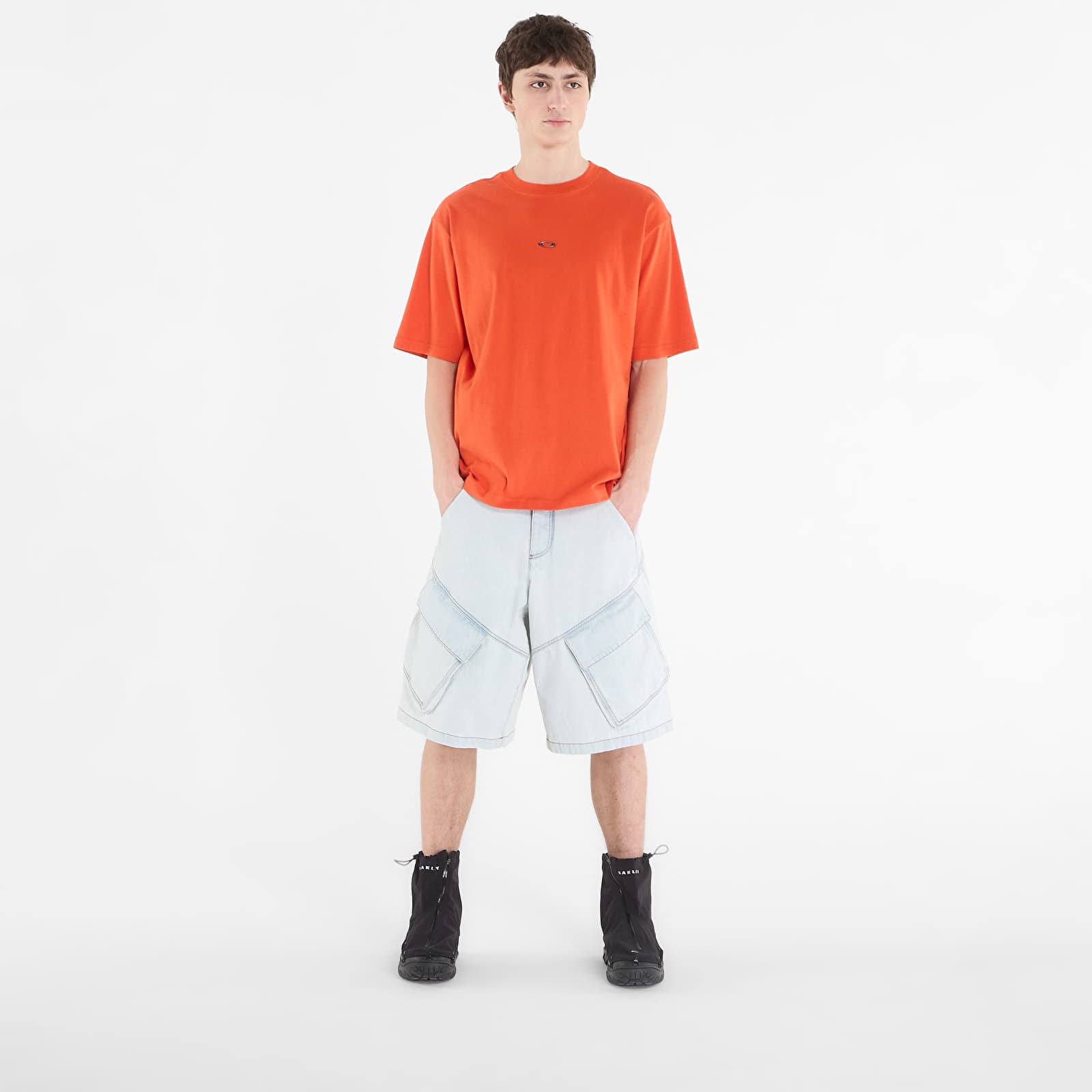 Men's T-shirts Oakley Metal Rise Tee Aviator Orange