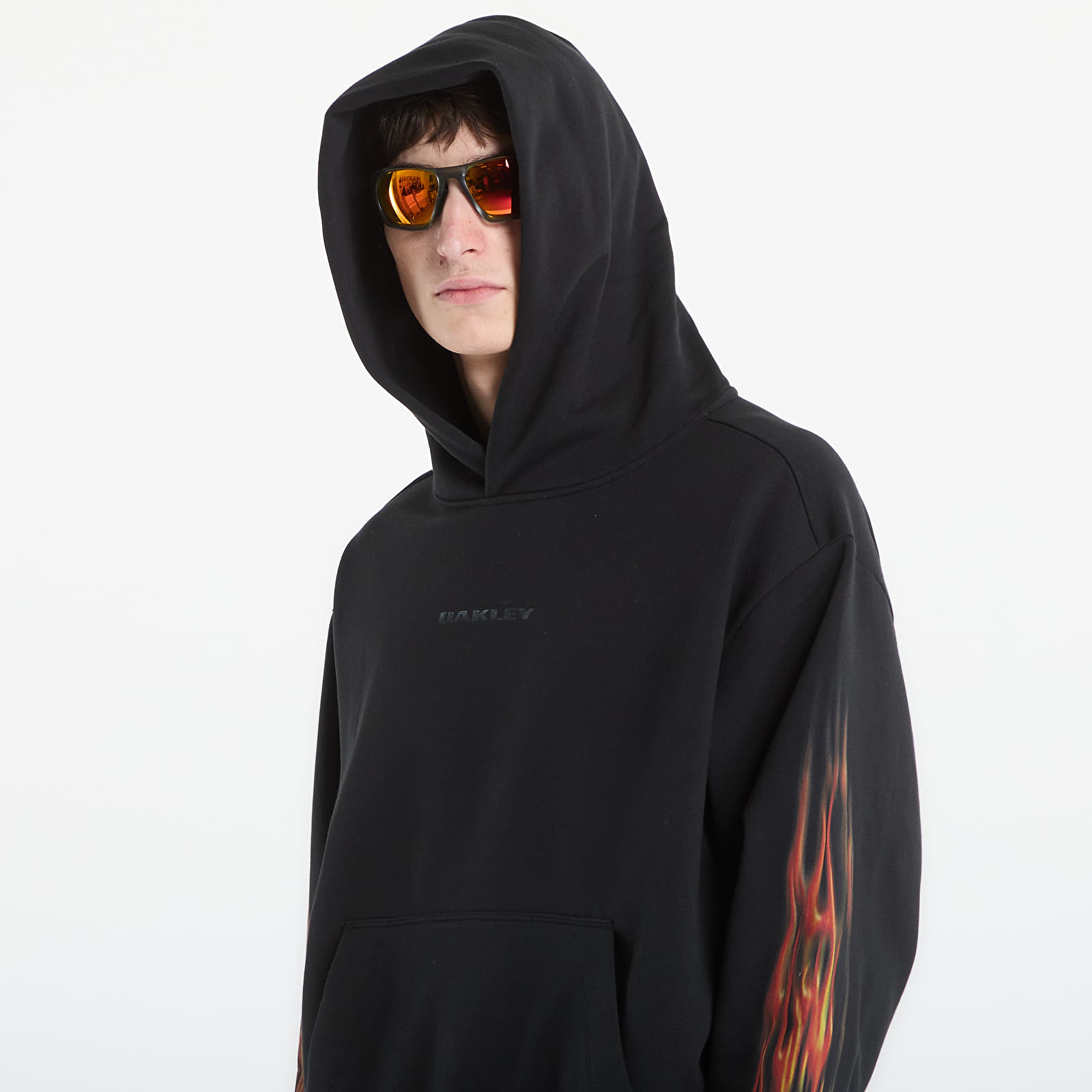 Hoodies für Männer Oakley Fleece Hoodie Pitch Black