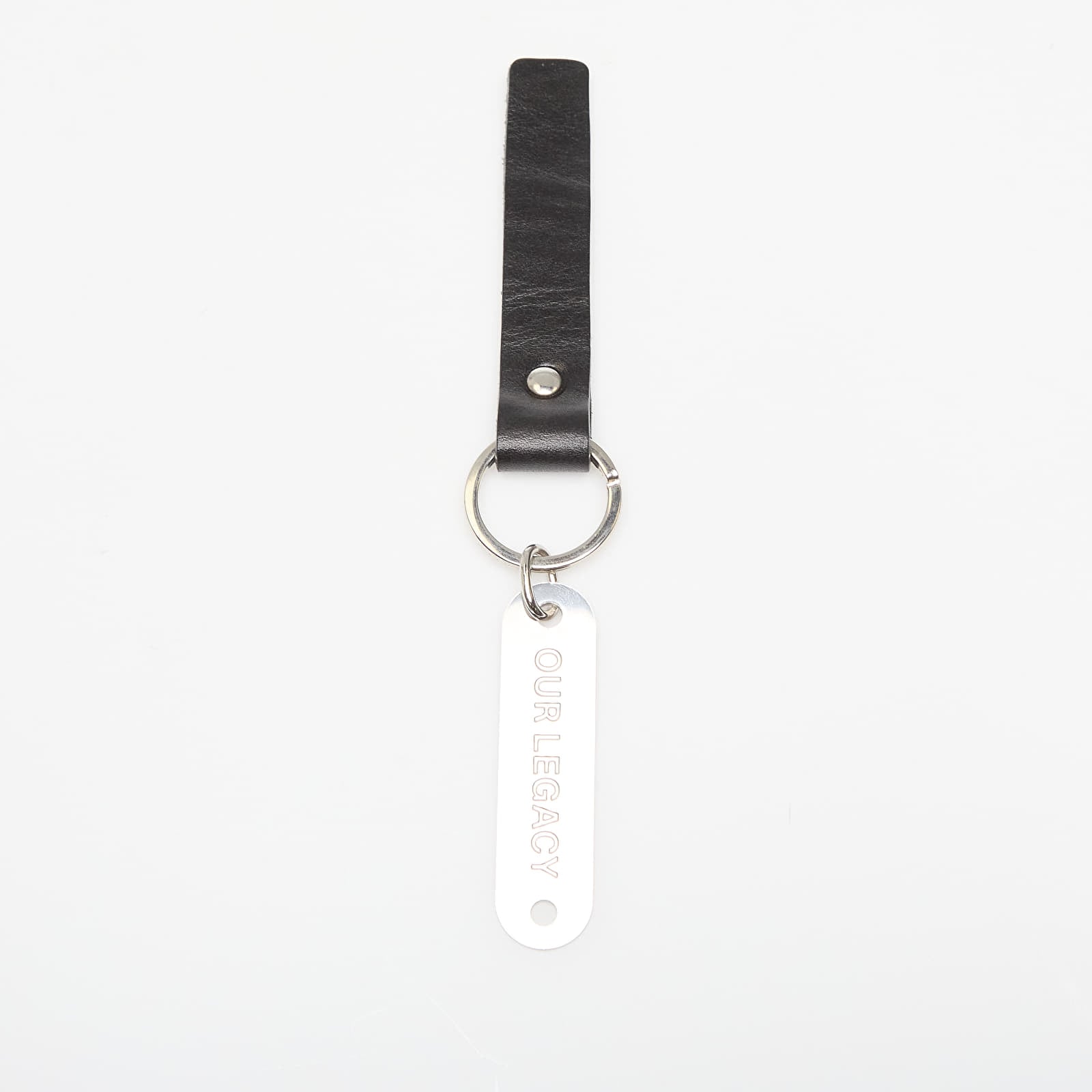 Άλλα αξεσουάρ OUR LEGACY Ring Keyring Black Leather