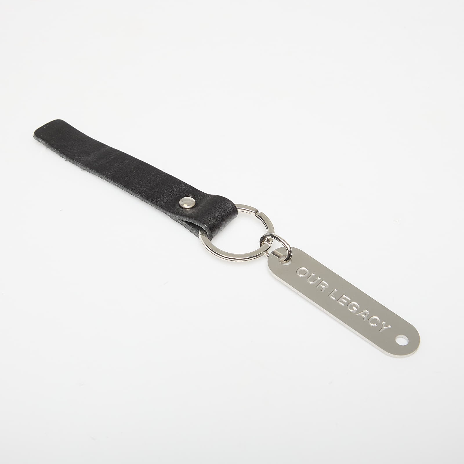Άλλα αξεσουάρ OUR LEGACY Ring Keyring Black Leather