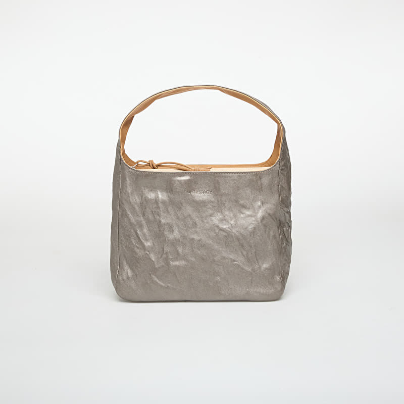 Taška OUR LEGACY Brick Bag Metallic Oyster Sheepskin