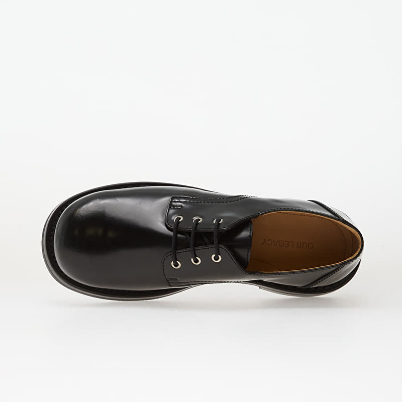 OUR LEGACY Reception Shoe Glazed Black Leather | Footshop