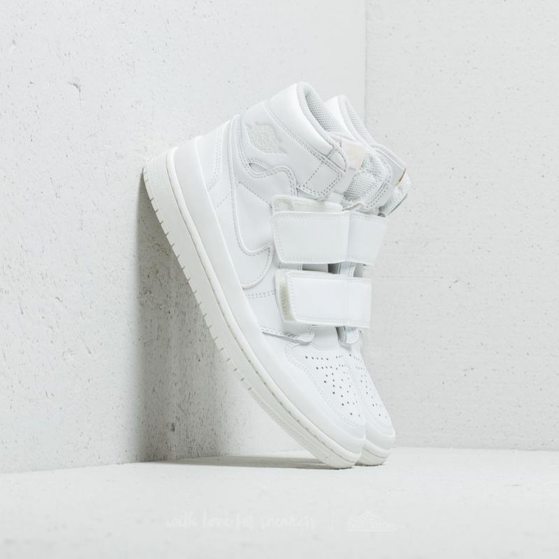 Air Jordan 1 Retro Hi Double Strap Summit White/ Light Cream