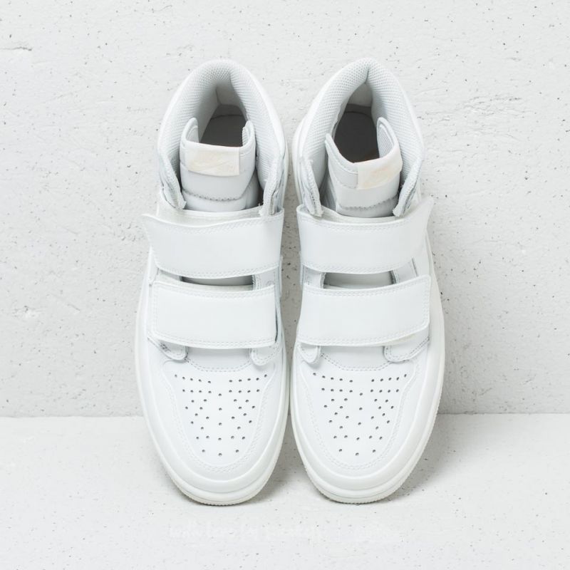 Air Jordan 1 Retro Hi Double Strap Summit White/ Light Cream