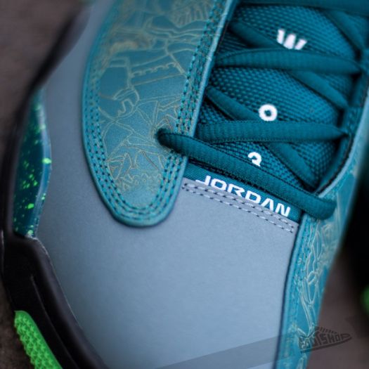 Men s shoes Air Jordan Dub Zero Teal Light Green Spark Blue