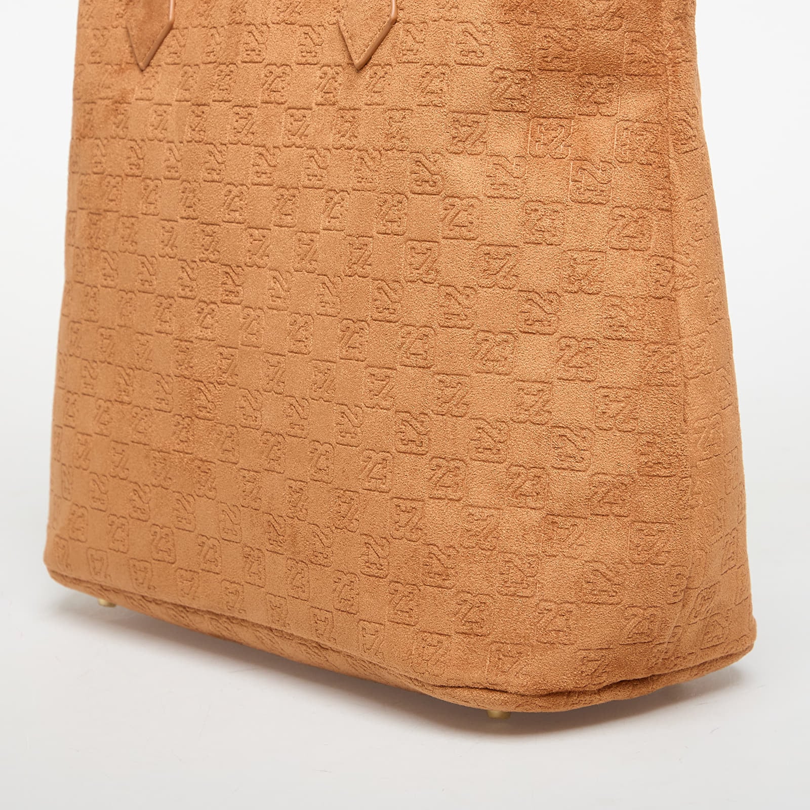Τσάντες ώμου Jordan Jam Suede Monogram Tote Cognac
