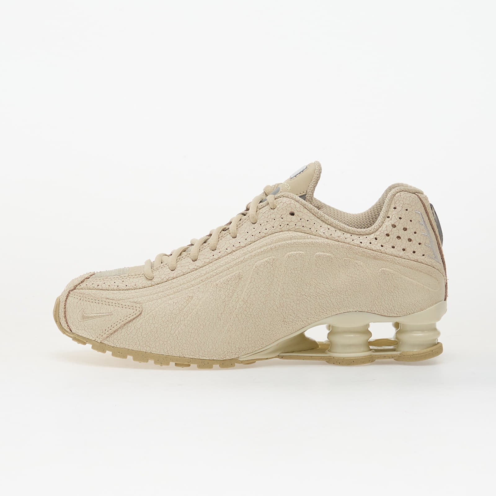 Сникърси Nike Shox R4 Qs Natural/ Net-Metallic Silver EUR 42