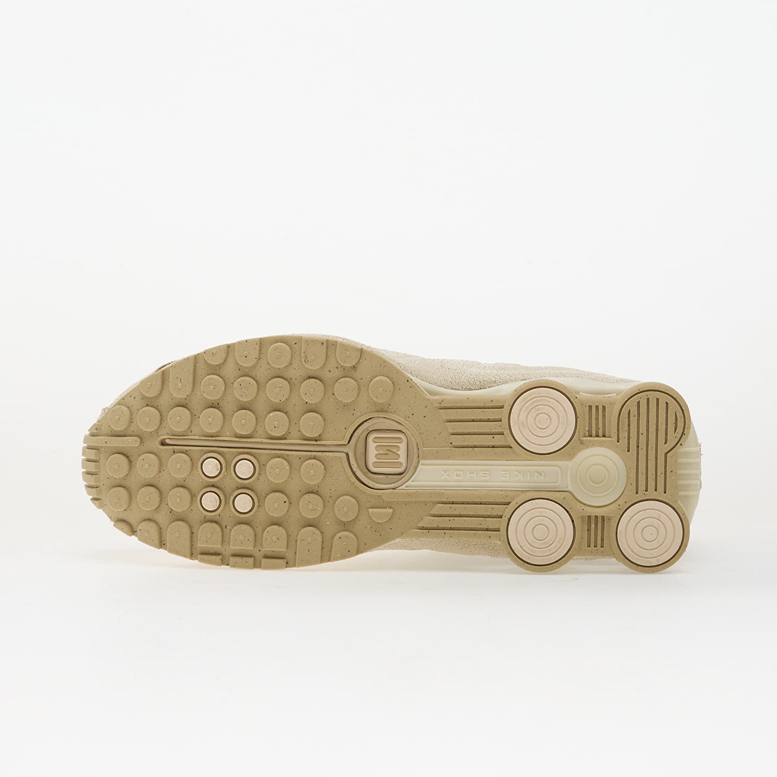 Scarpe uomo Nike Shox R4 Qs Natural/ Net-Metallic Silver