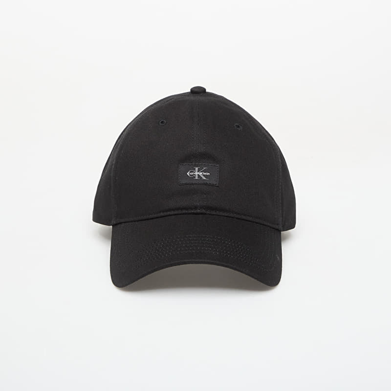 Cap Calvin Klein Monologo Woven Patch Bb Cap Black