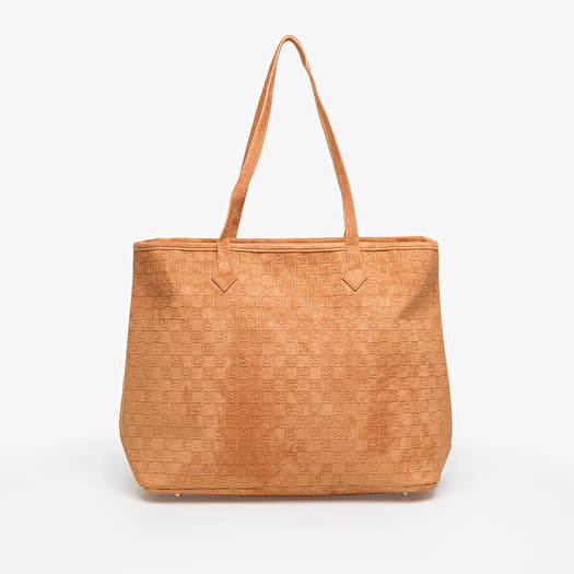 Jordan Jam Suede Monogram Tote Cognac | Footshop