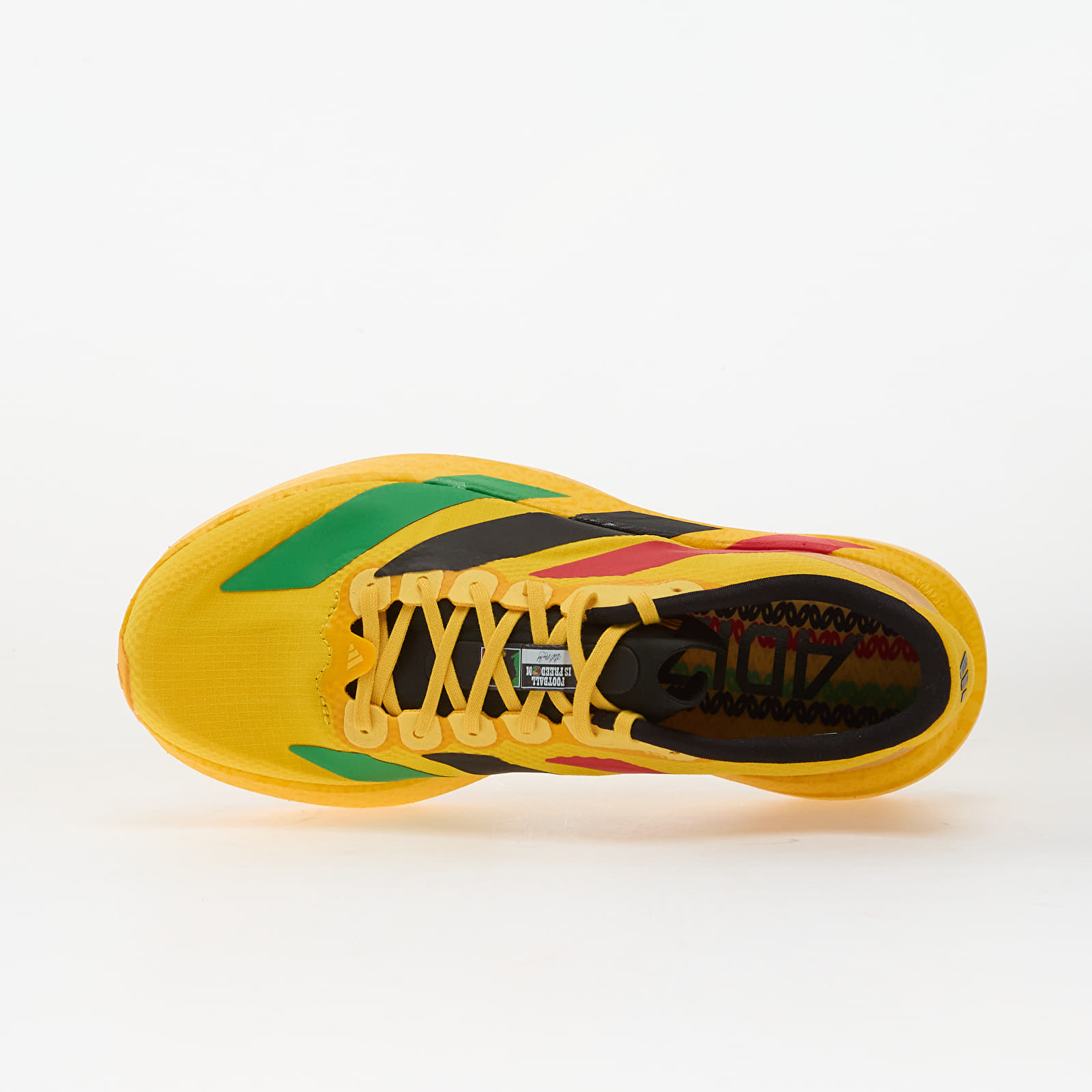 Γυναικεία παπούτσια adidas Adizero EVO SL Bold Gold/ Vivid Green/ Pure Ruby