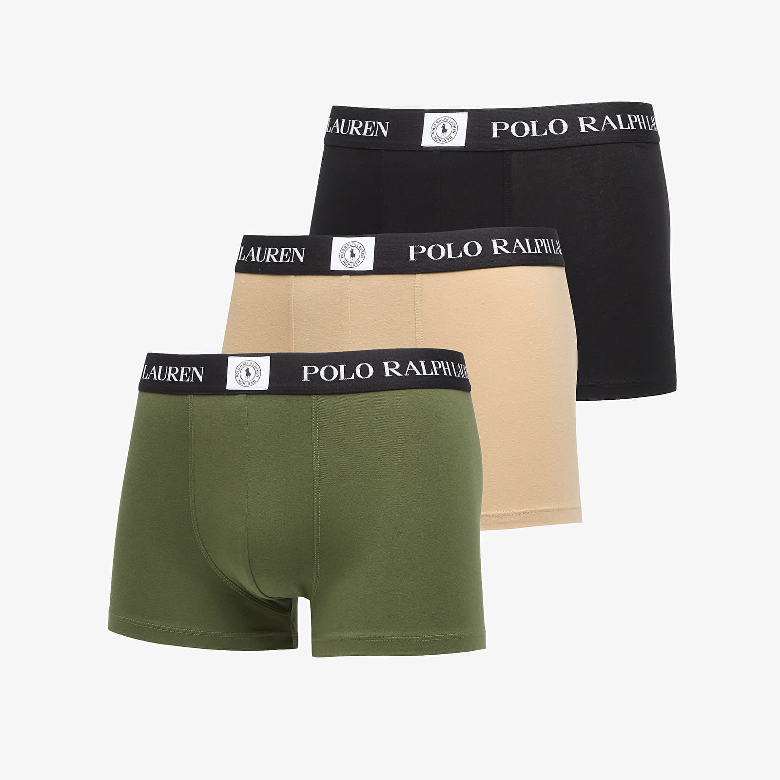 Boxeri Ralph Lauren Cotton Trunk 3-Pack Multicolor L