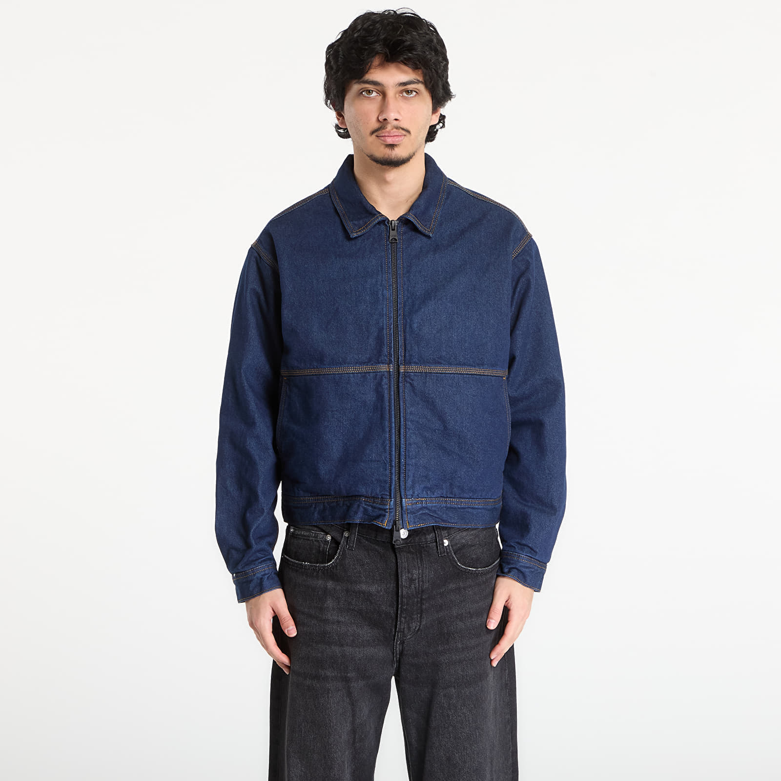 Jachetă Vans Denim Station Jacket Dark Indigo L