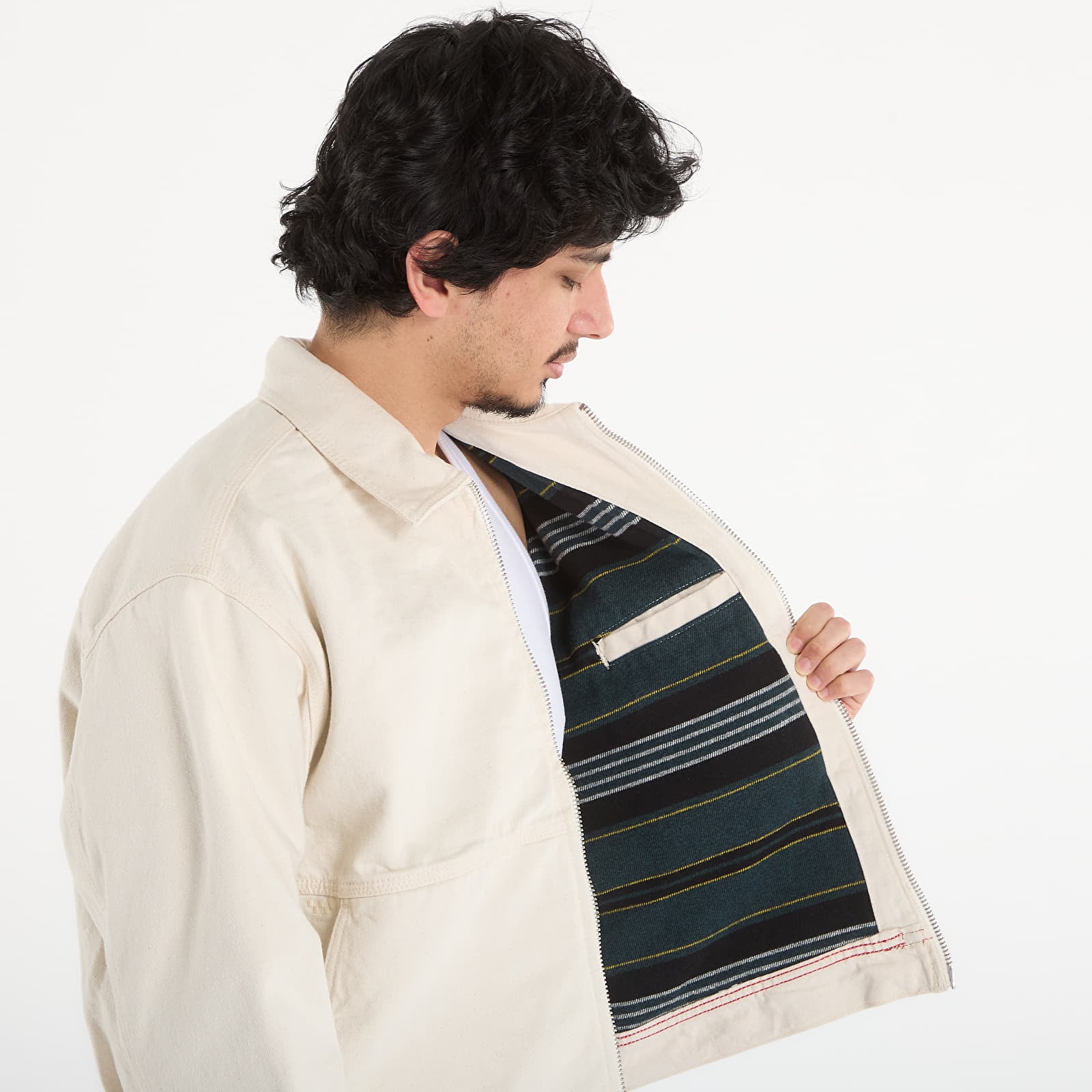 Takit Vans Denim Station Jacket Natural Seed