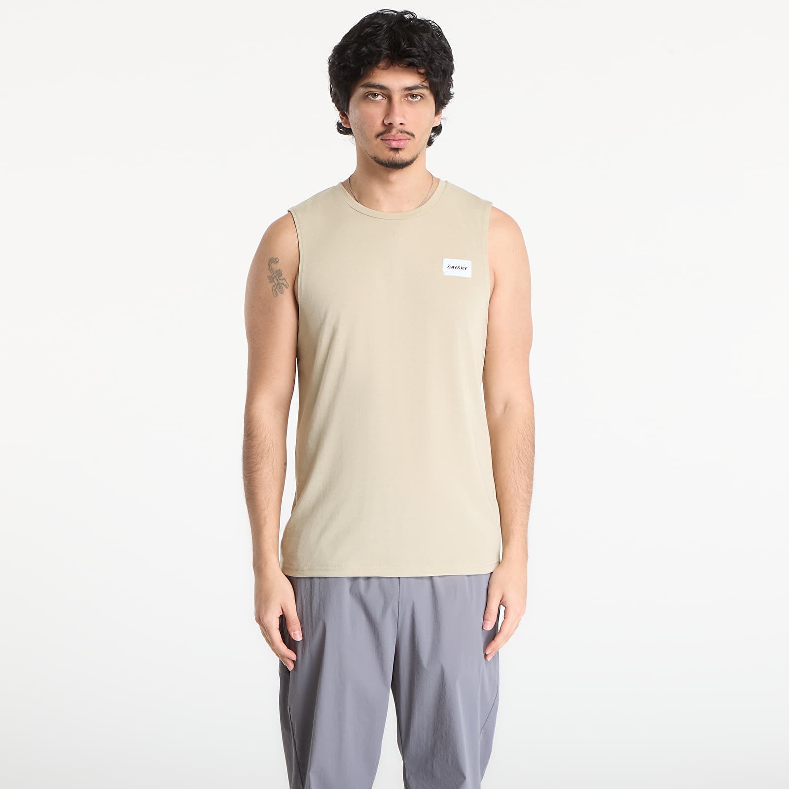 T-shirts SAYSKY Clean Motion Tank Beige