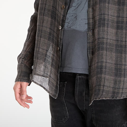 Shirts OUR LEGACY Above Shirt Penumbra Check Sheercoat Linen