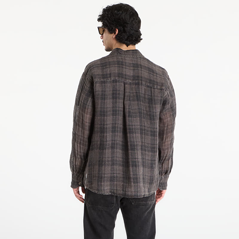 OUR LEGACY Above Shirt Penumbra Check Sheercoat Linen | Footshop