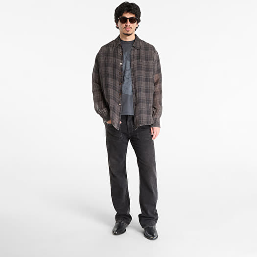 OUR LEGACY Above Shirt Penumbra Check Sheercoat Linen | Footshop