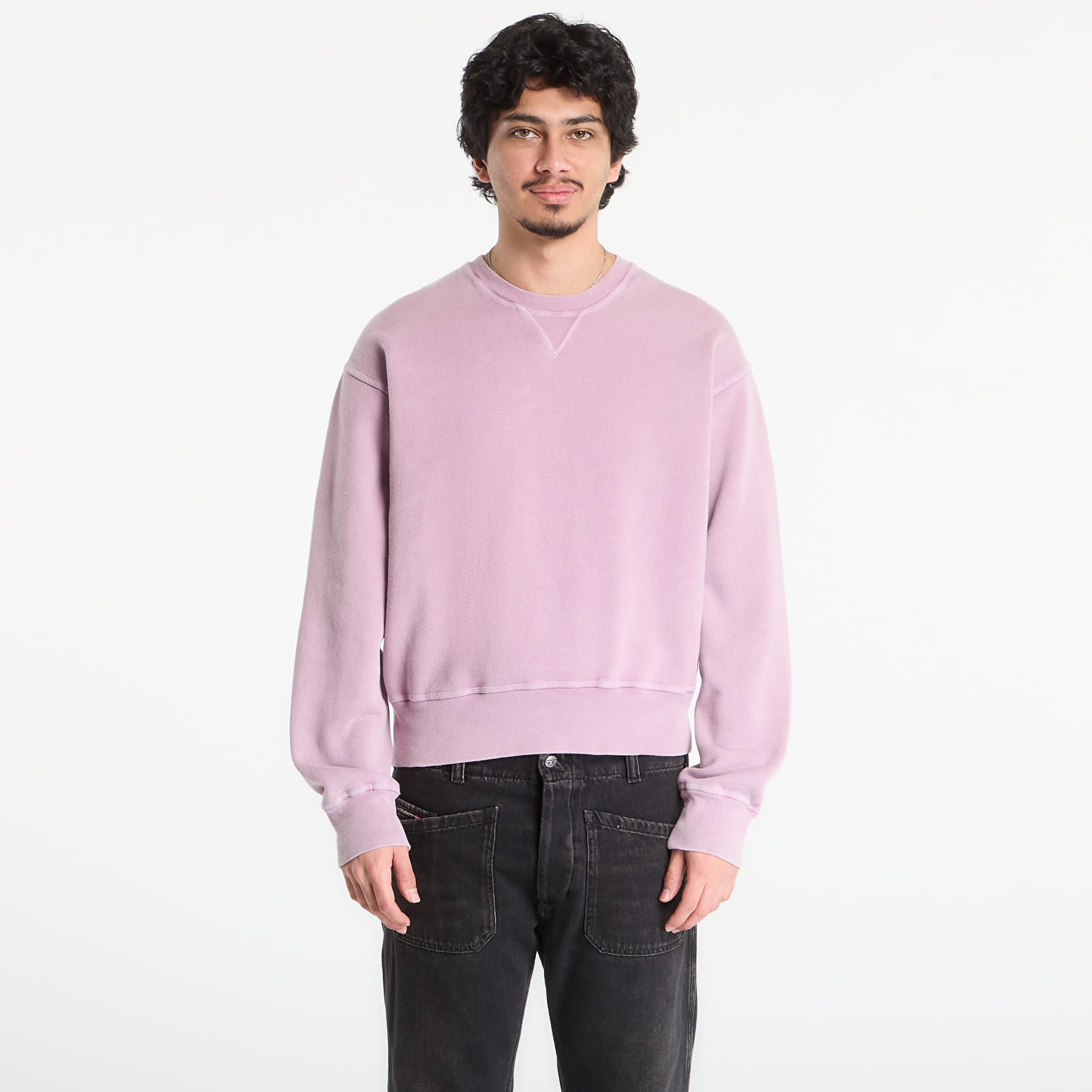 Суитшърт OUR LEGACY Base Sweat Gentlemens Pink Star Fleece 48