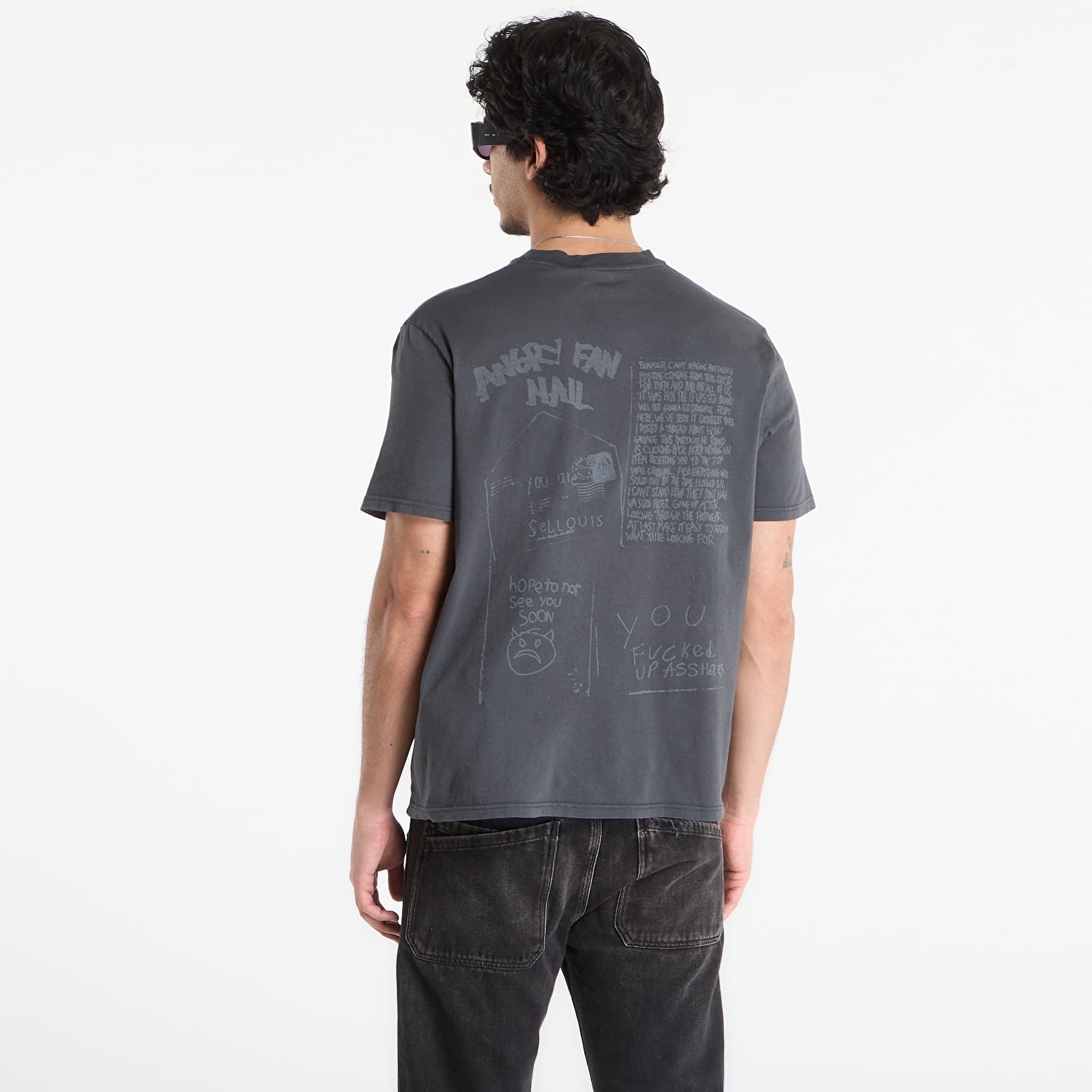 Majice i košulje OUR LEGACY Box T-Shirt Angry Fan Mail Print