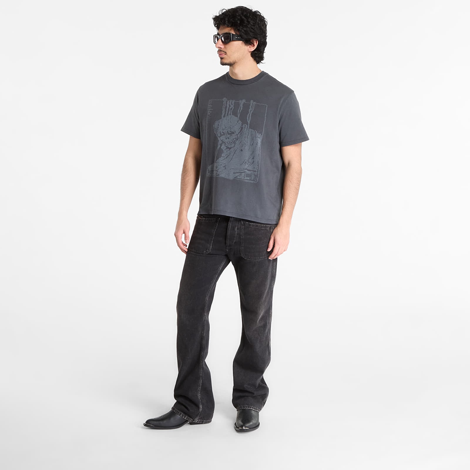 Majice i košulje OUR LEGACY Box T-Shirt Angry Fan Mail Print