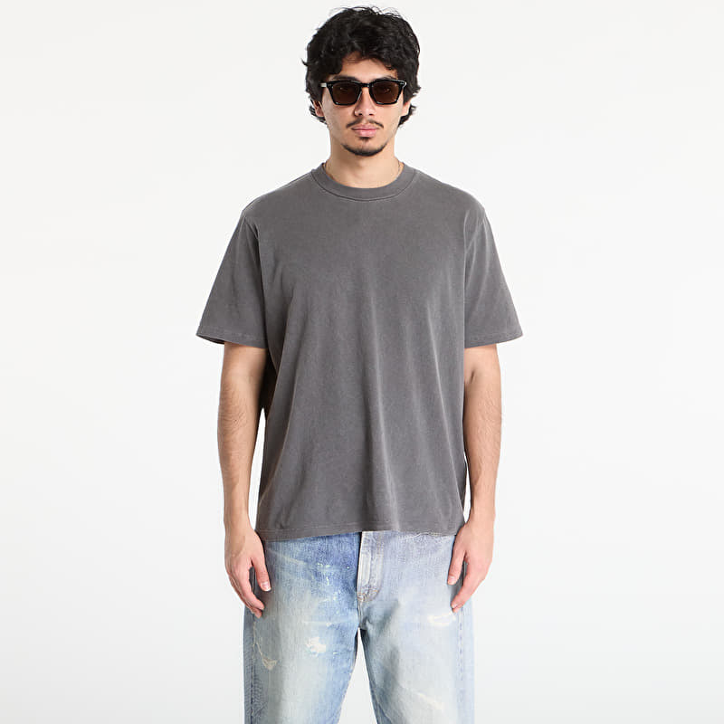 OUR LEGACY Box T-Shirt Worn Graphite Legacy Jersey