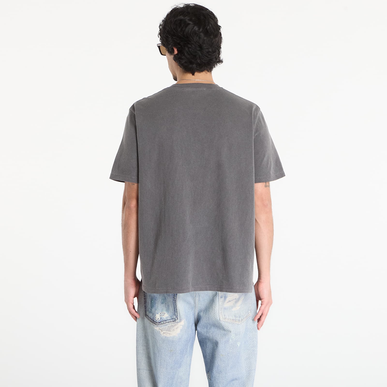 T-Shirts OUR LEGACY Box T-Shirt Worn Graphite Legacy Jersey
