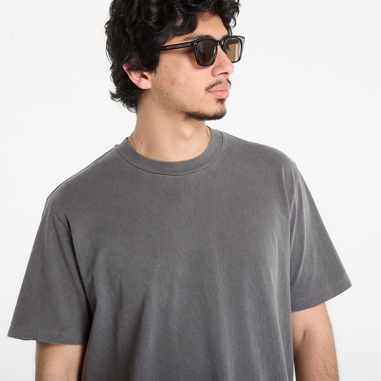 T-Shirts OUR LEGACY Box T-Shirt Worn Graphite Legacy Jersey