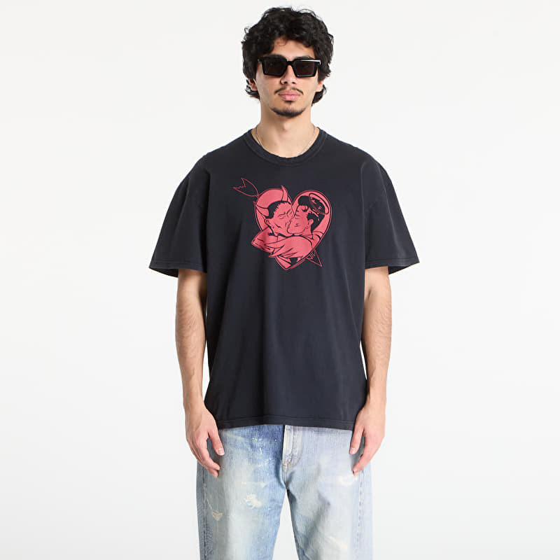 OUR LEGACY Loose T-Shirt Love Story Print