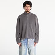 OUR LEGACY Shrunken Fullzip Worn Graphite Athletic Rib