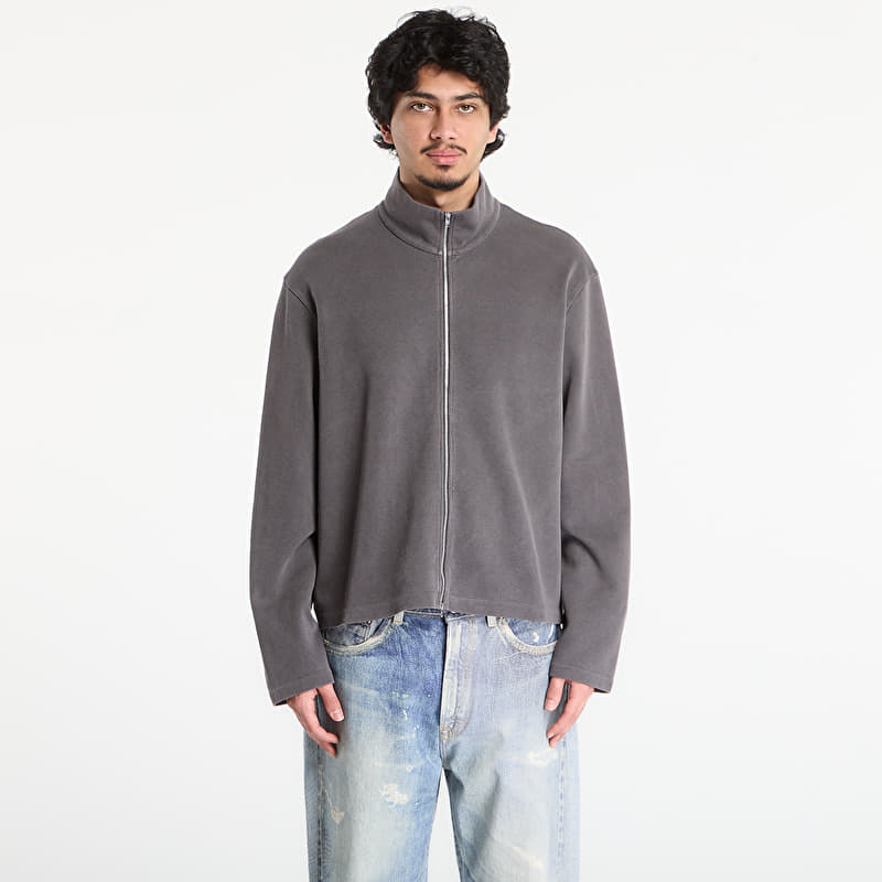 OUR LEGACY Shrunken Fullzip Worn Graphite Athletic Rib | Footshop