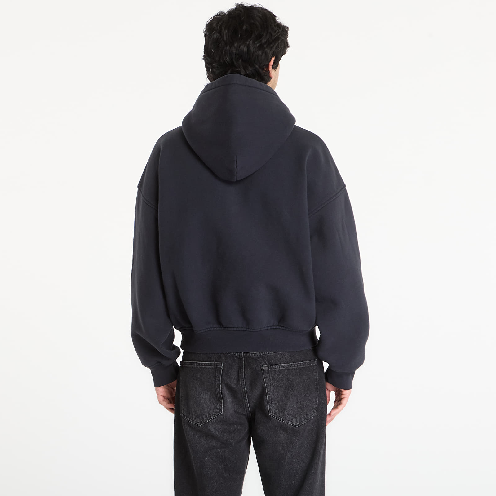 Hættetrøjer og sweatshirts Rhude Split Petrol Logo Hoodie Vintage Black/ Red/ Blue