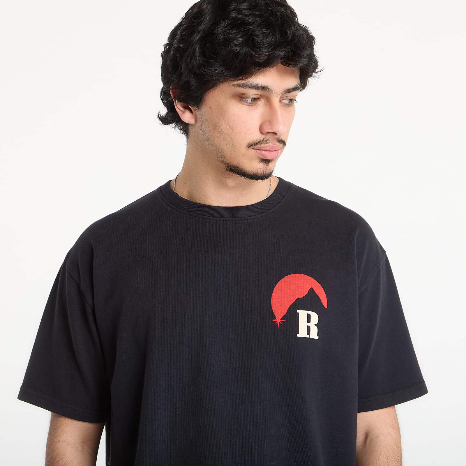   Μπλούζες Rhude Moonlight Regatta Tee Vintage Black/ Red/ Blue